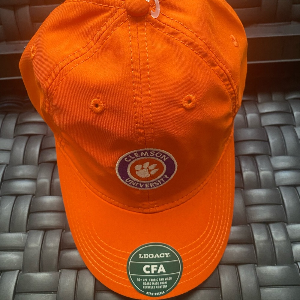 Clemson Tigers Hat Cap Strap Back Adjustable Orange Dad University Athletics